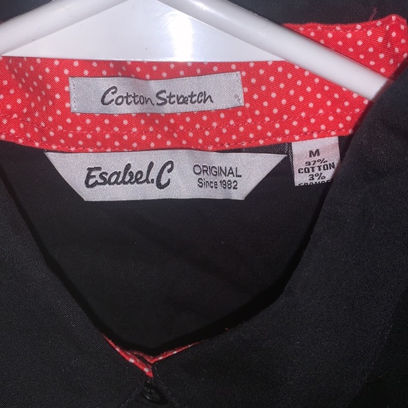 🖤Juniors Button Up Collared Shirt🖤 - Picture 2 of 2